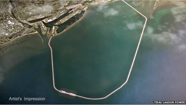 electricity-generating tidal lagoons
