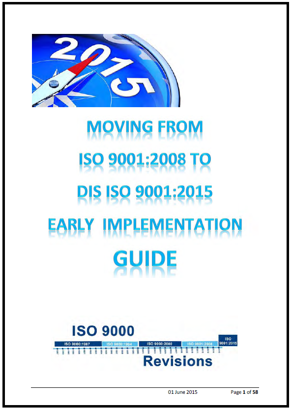 ISO 9001 - 2015 guide