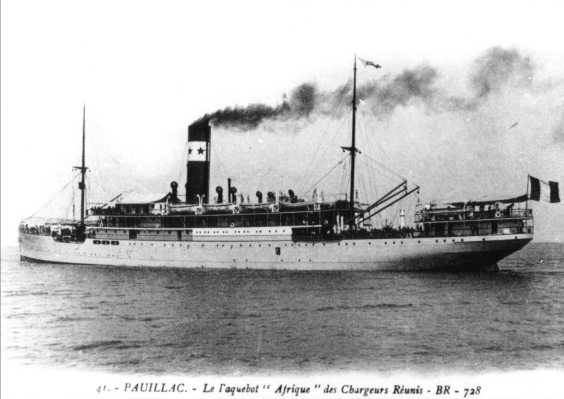 Afrique passenger vessel