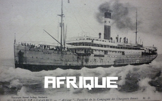 Afrique passenger vessel
