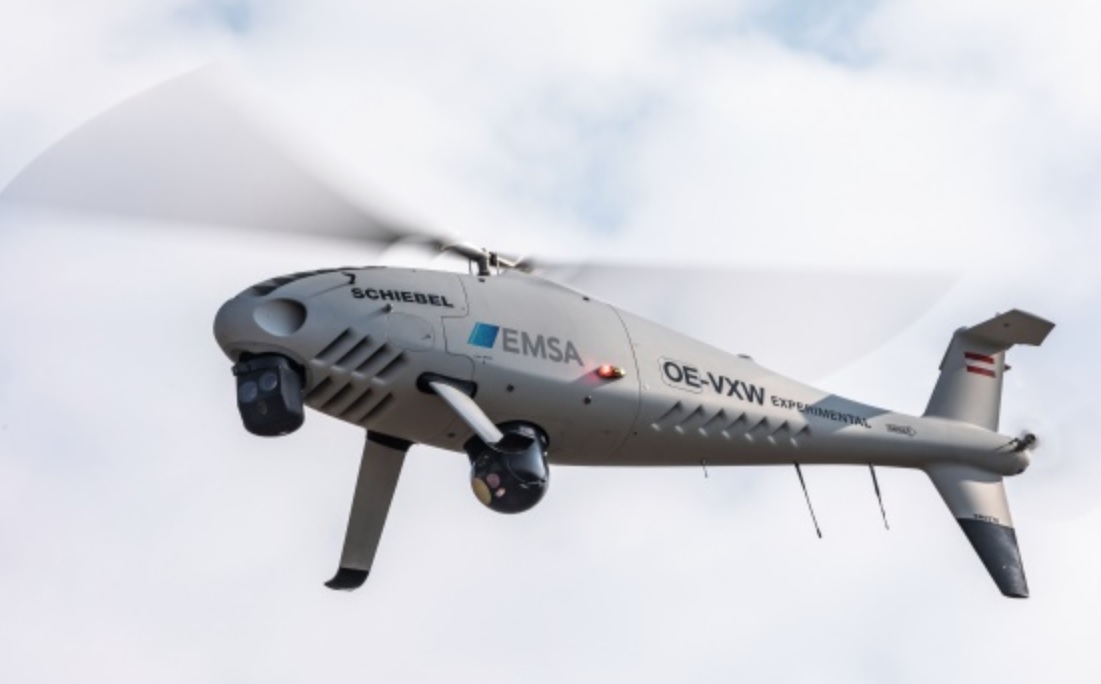 EMSA drone for maritime surveillance