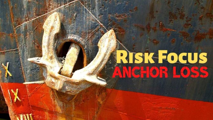 maritime risk focus anchor loss