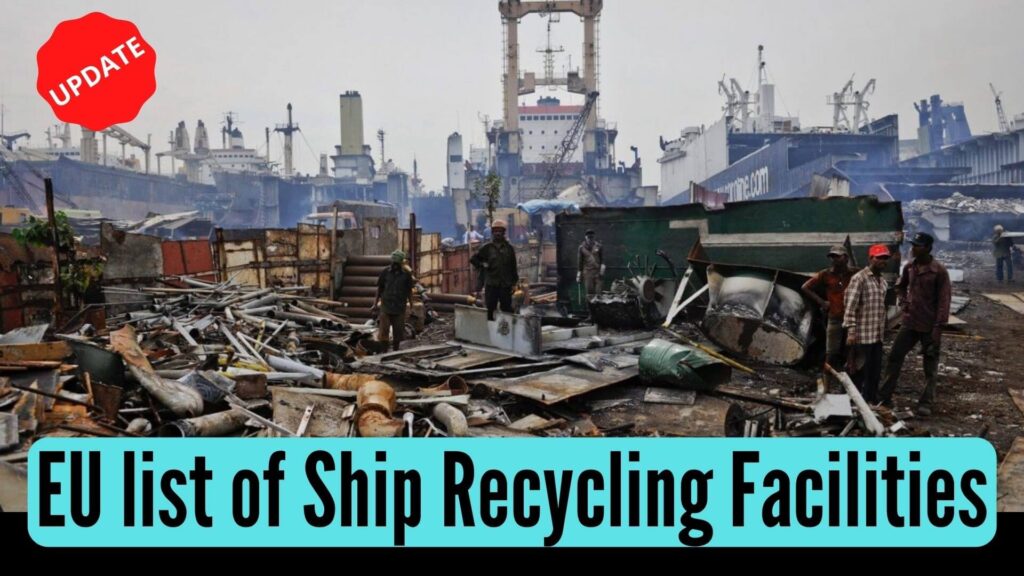 EU list of ship recycling facilities