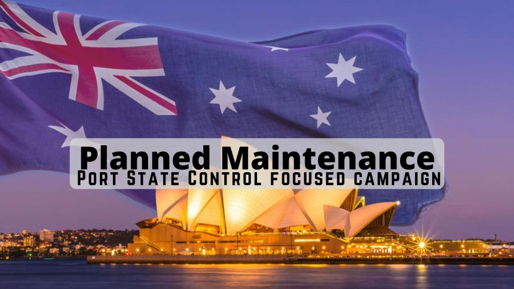 Australia: AMSA Port State Control CIC on Planned Maintenance