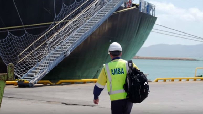 AMSA inspector port state control