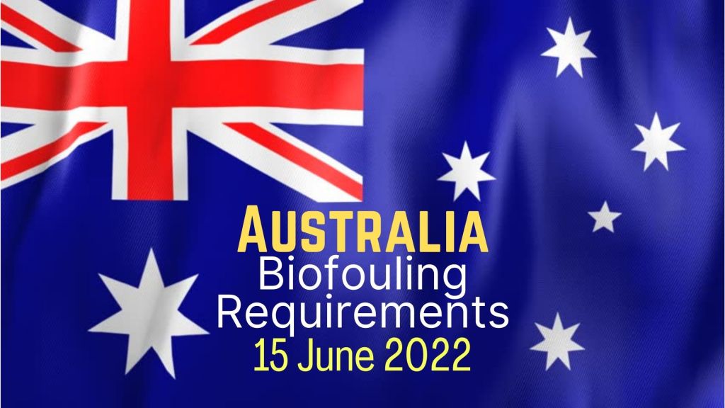 Australia Biofouling requirements