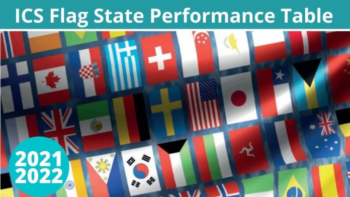 ICS Flag State Performance Table 2021-2022