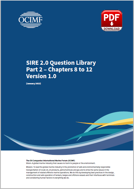 OCIMF sire 2 questionnaire 2-8