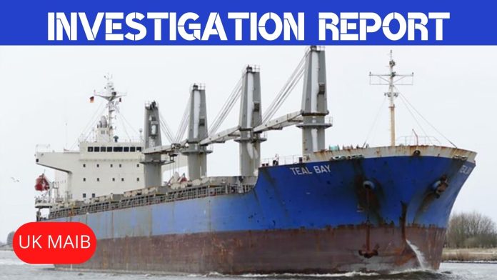Teal Bay investigation report